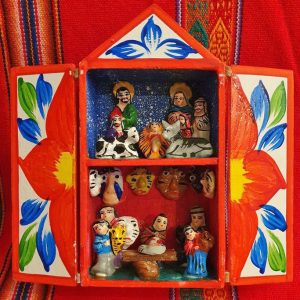Retablo Ayacuchano de dos niveles