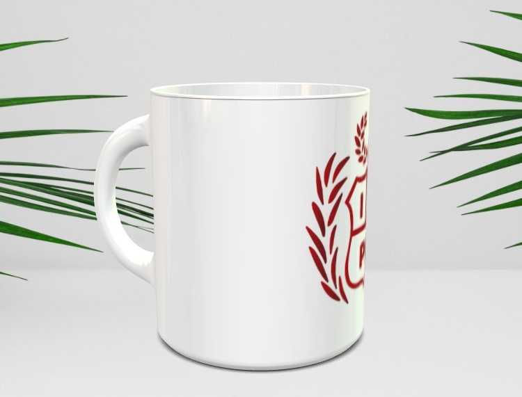 Taza Escudo Peruano Rojo - Imagen 2